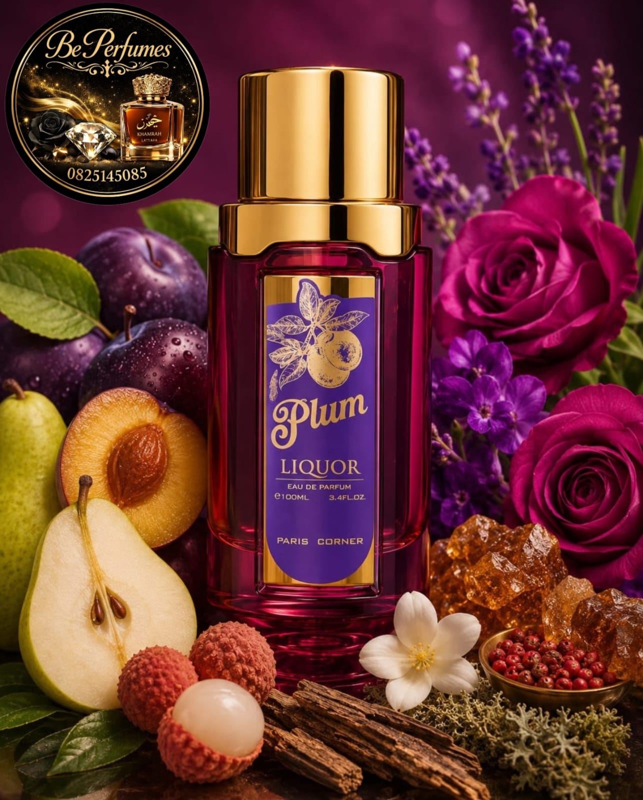 Plum Liquor by Paris Corner